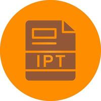 IPT Creative Icon Design vector