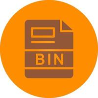 BIN Creative Icon Design vector