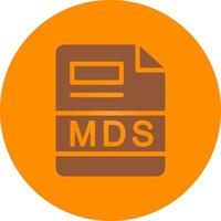 MDS Creative Icon Design vector