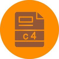 c4 Creative Icon Design vector