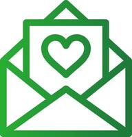 Love Letter Creative Icon Design vector