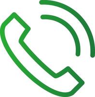 Line Green Gradient Design vector
