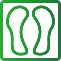 Line Green Gradient Design vector