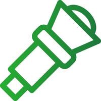 Line Green Gradient Design vector