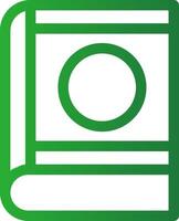Line Green Gradient Design vector