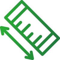 Line Green Gradient Design vector