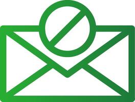Line Green Gradient Design vector
