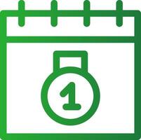 Calendar Creative Icon Design vector