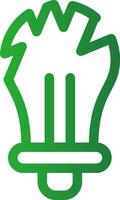 Line Green Gradient Design vector