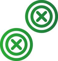 Line Green Gradient Design vector