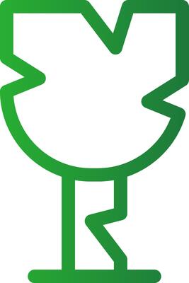 Line Green Gradient Design