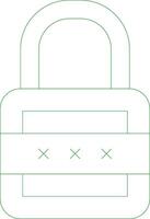 Line Green Gradient Design vector