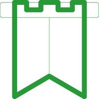 Line Green Gradient Design vector