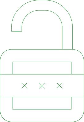 Line Green Gradient Design