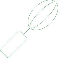 Line Green Gradient Design vector