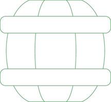 Line Green Gradient Design vector