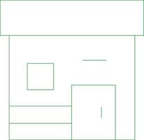 Line Green Gradient Design vector