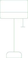 Line Green Gradient Design vector