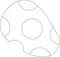Line Green Gradient Design vector
