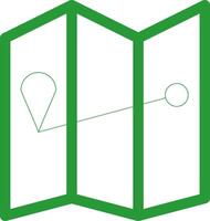 Line Green Gradient Design vector