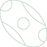 Line Green Gradient Design vector