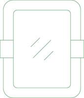 Line Green Gradient Design vector