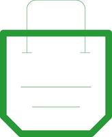 Line Green Gradient Design vector