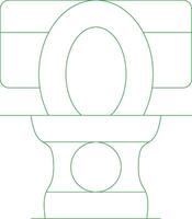 Line Green Gradient Design vector