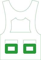 Line Green Gradient Design vector