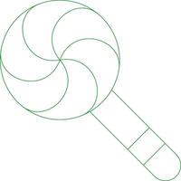 Line Green Gradient Design vector