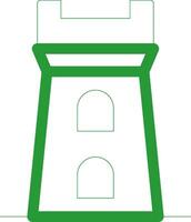 Line Green Gradient Design vector