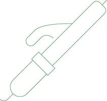 Line Green Gradient Design vector
