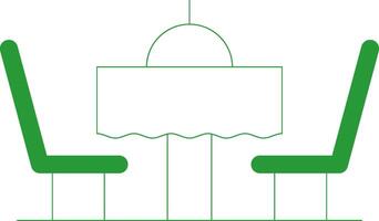 Line Green Gradient Design vector