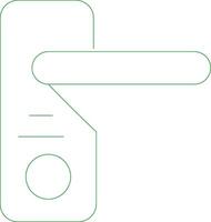 Line Green Gradient Design vector