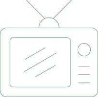 Line Green Gradient Design vector