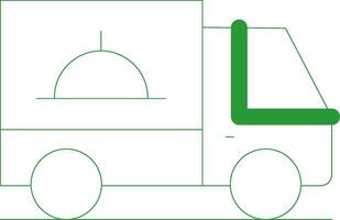 Line Green Gradient Design vector