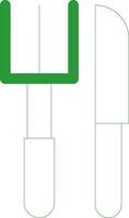 Line Green Gradient Design vector