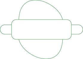 Line Green Gradient Design vector