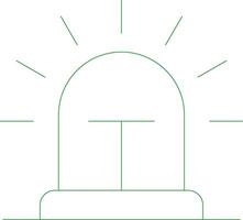 Line Green Gradient Design vector