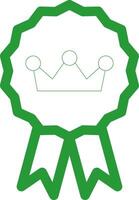 Line Green Gradient Design vector