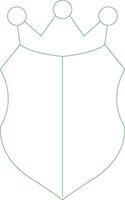 Line Green Gradient Design vector