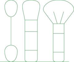Line Green Gradient Design vector
