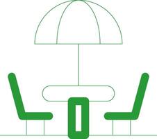 Line Green Gradient Design vector
