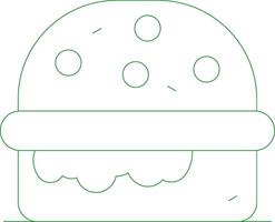Line Green Gradient Design vector