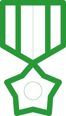Line Green Gradient Design