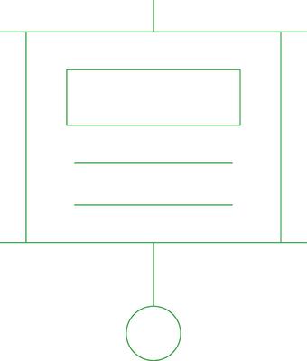Line Green Gradient Design