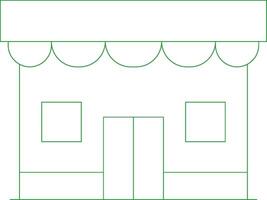 Line Green Gradient Design vector