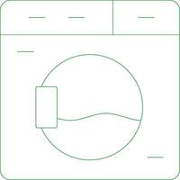 Line Green Gradient Design vector