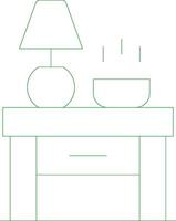Line Green Gradient Design vector