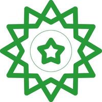 Line Green Gradient Design vector